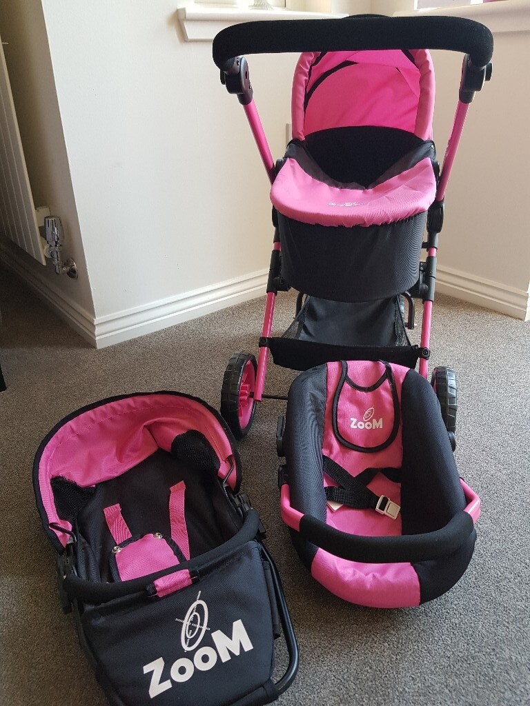 zoom 3 in 1 dolls pram